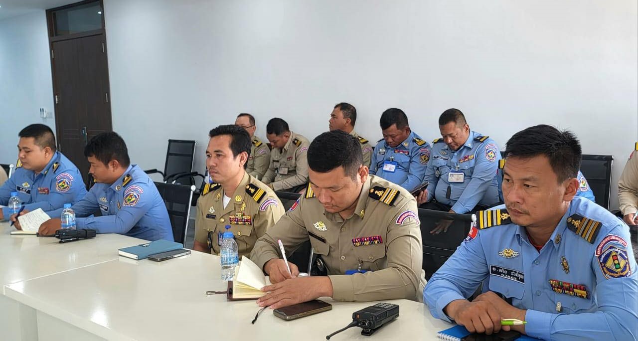 រូបតំណាង៖ កិច្ចប្រជុំនៃអធិការដ្ឋាននគរបាលខណ្ឌមានជ័យ