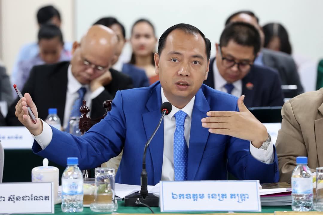 លោក នេត្រ ភក្រ្តា រដ្ឋមន្រ្តីក្រសួងព័ត៌មាន