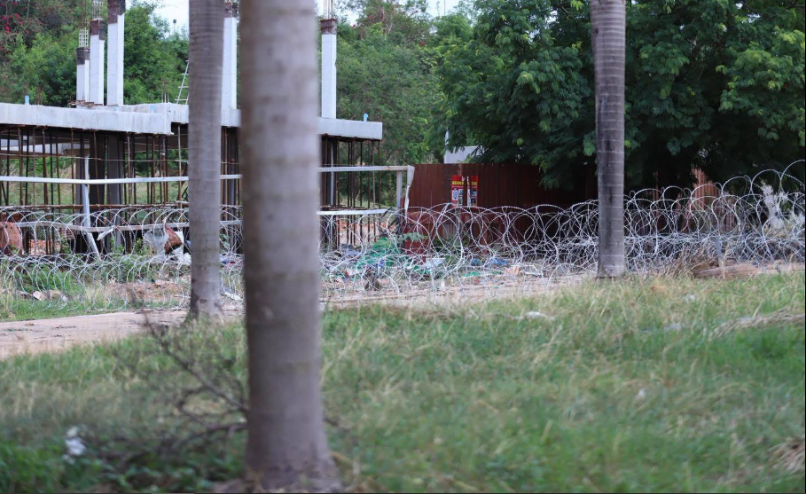 កងទ័ពថៃស្រាស់បន្លាលួសនៅតំបន់អូរស្មាច់ជាទឹកដីកម្ពុជា