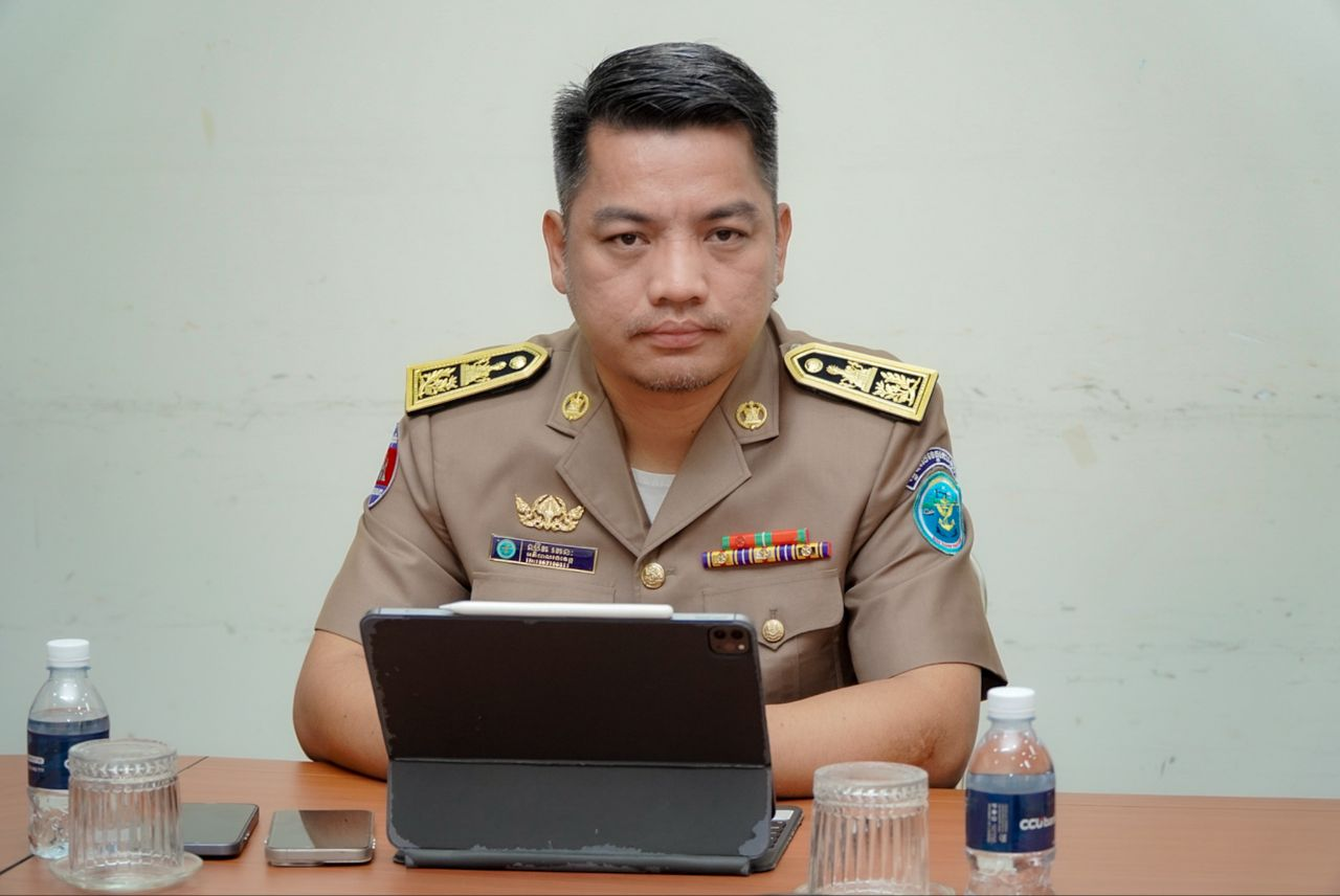 លោក ឈិត រតនៈ អភិបាលរងខេត្តកោះកុង និងជាអ្នកនាំពាក្យរដ្ឋបាលខេត្ត