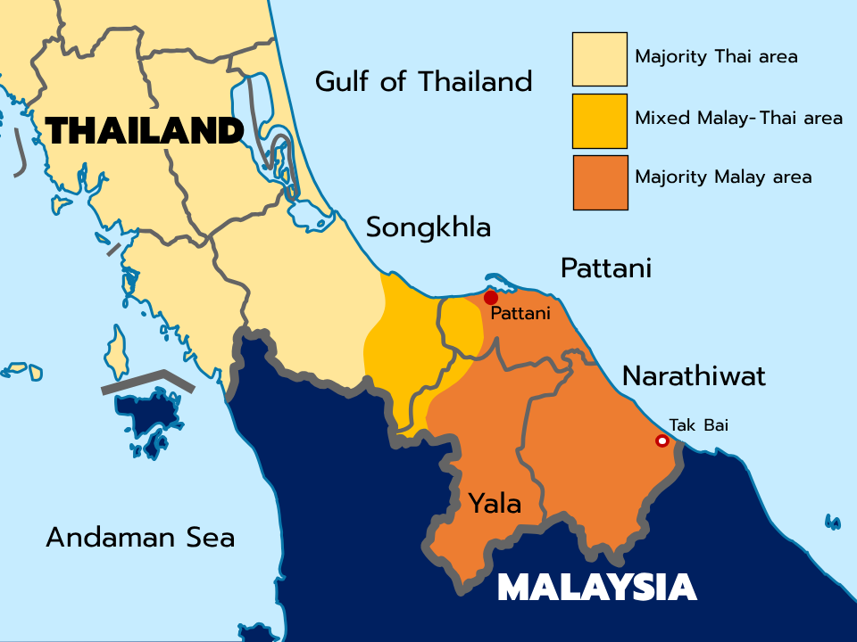 ផែនទីខេត្តភាគខាងត្បូង