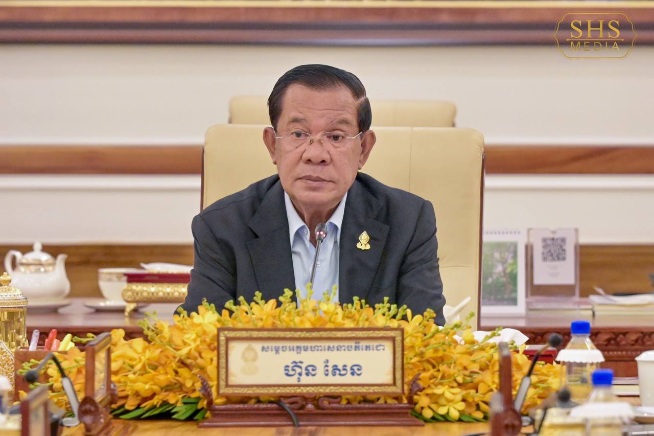 សម្ដេចតេជោ ហ៊ុន សែន ប្រធានព្រឹទ្ធសភានៃកម្ពុជា