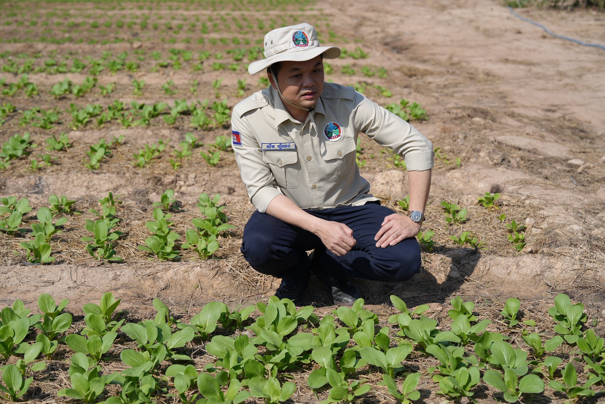 លោក ឃឹម ហ្វីណង់&nbsp;អនុរដ្ឋលេខាធិការក្រសួងកសិកម្ម រុក្ខាប្រមាញ់ និងនេសាទ&nbsp;&nbsp;