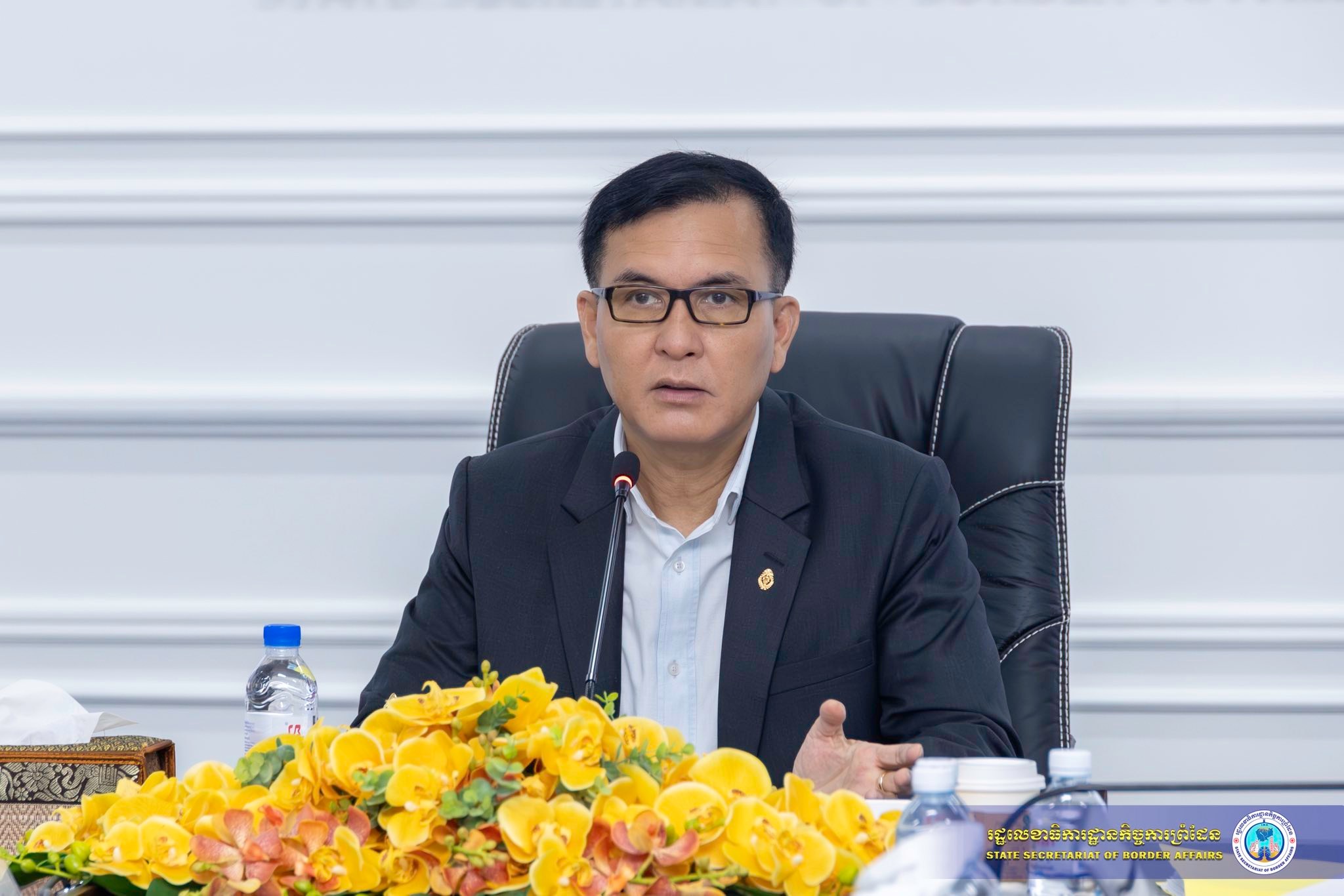 លោក ឡាំ ជា រដ្ឋមន្រ្ដីទទួលបន្ទុករដ្ឋលេខាធិការដ្ឋានកិច្ចការព្រំដែន