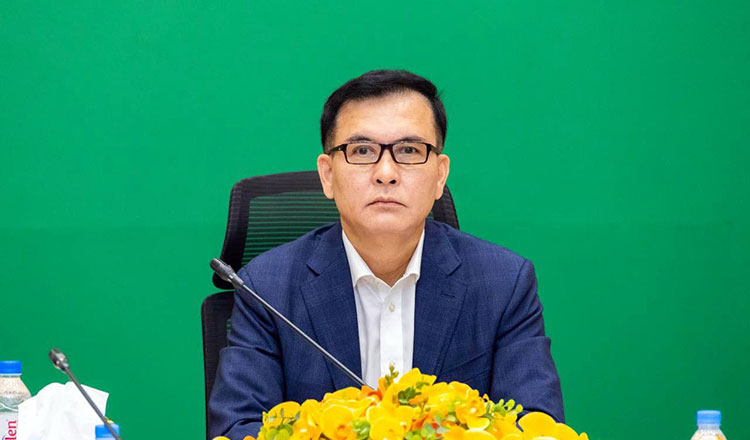 លោក ឡាំ ជា រដ្ឋមន្រ្តីទទួលបន្ទុករដ្ឋលេខាធិការដ្ឋានកិច្ចការព្រំដែន