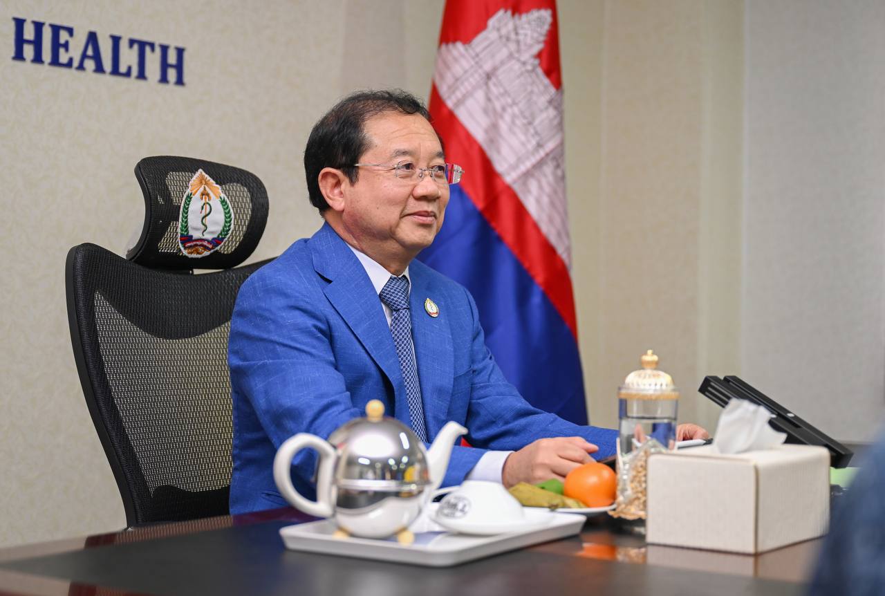 លោក ឈាង រ៉ា រដ្ឋមន្រ្តីក្រសួងសុខាភិបាល&nbsp;