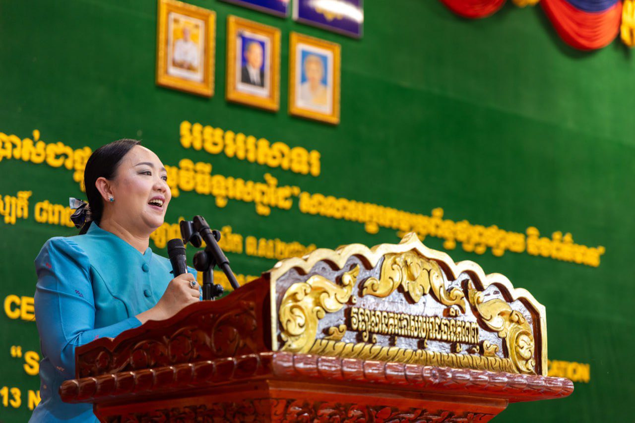 លោកស្រី គឹម សេដ្ឋានី រដ្ឋលេខាធិការប្រចាំការក្រសួងអប់រំ&nbsp;