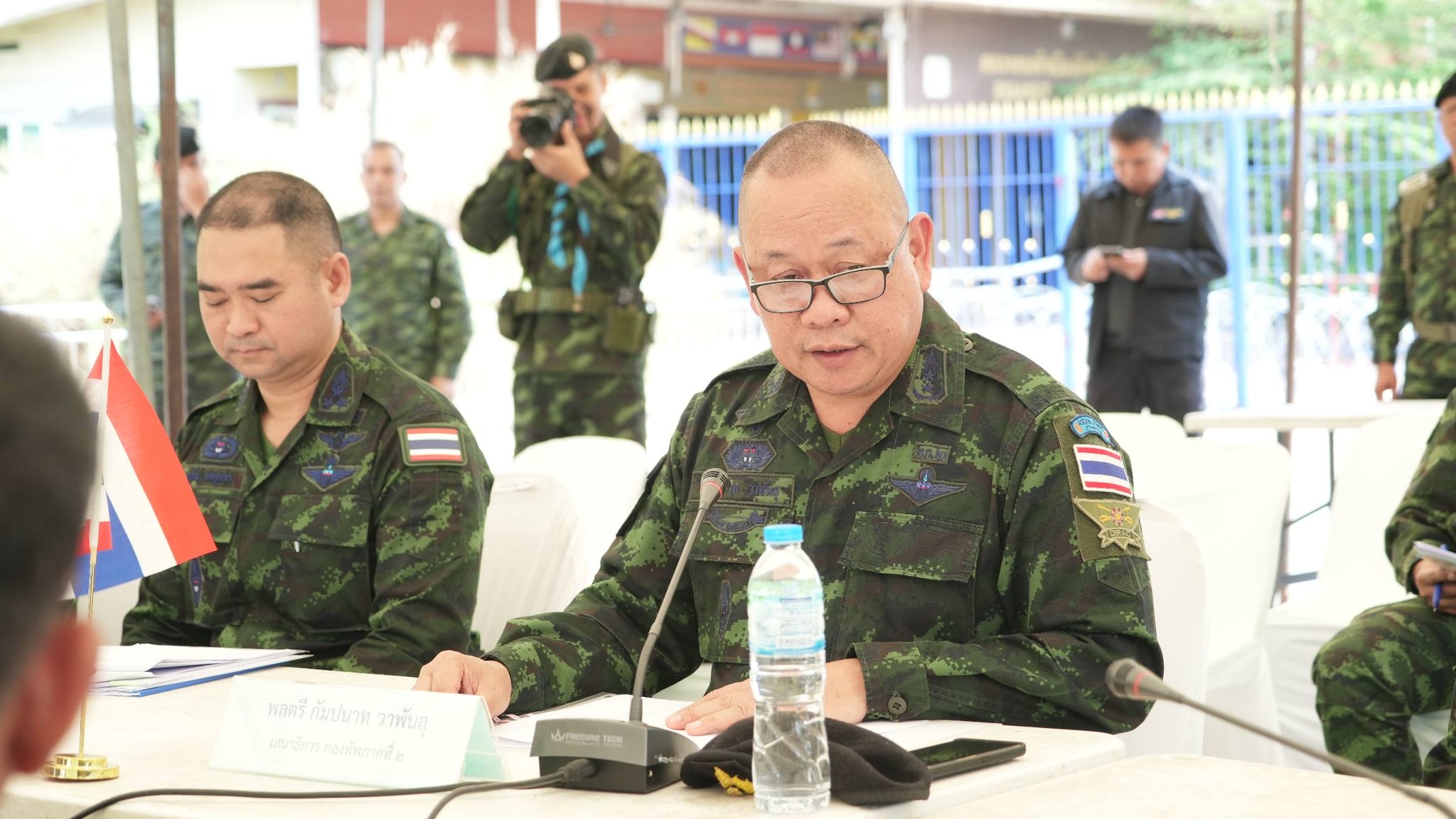 លោក កាំផាក់ណាក វាផាន់ស៊ុ&nbsp;ប្រធានក្រុមលេខាធិការ (RBC ) ថៃ&nbsp;&nbsp;