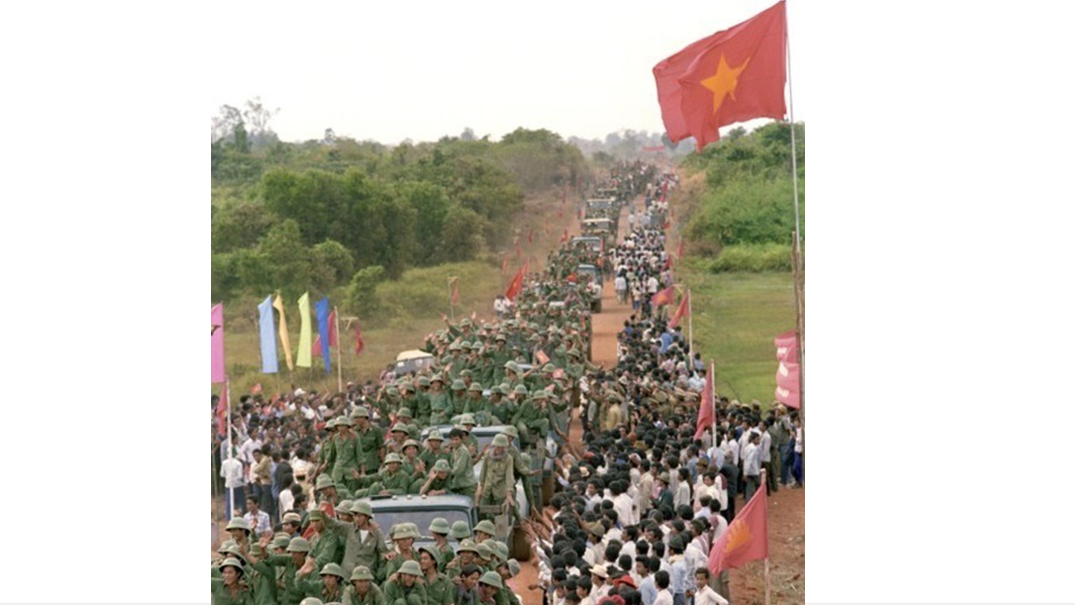 កងទ័ពវៀតណាមដកចេញពីកម្ពុជា នៅឆ្នាំ១៩៧៩។