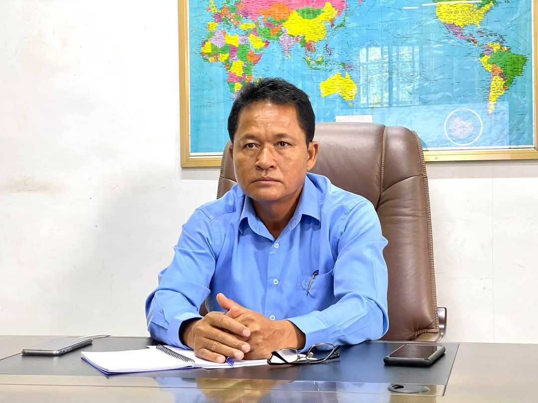 ប្រធានមន្ទីរសាធារណការ និងដឹកជញ្ជូន លោក សាំង ប៊ុនថេន