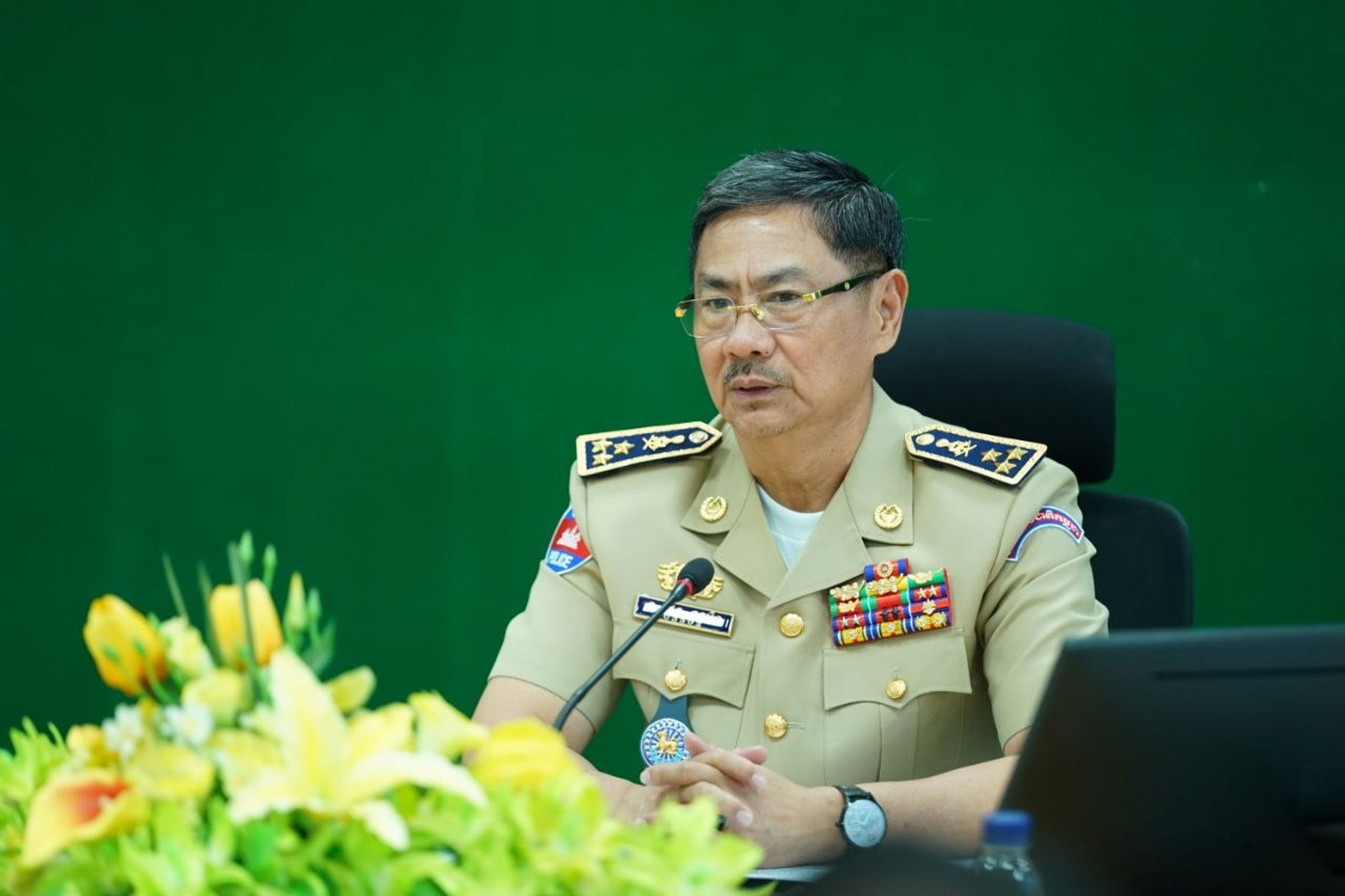 លោកឧត្តមសេនីយ៍ឯក ជួន ណារិន្ទ អគ្គស្នងការរង និងជាស្នងការនគរបាលរាជធានីភ្នំពេញ