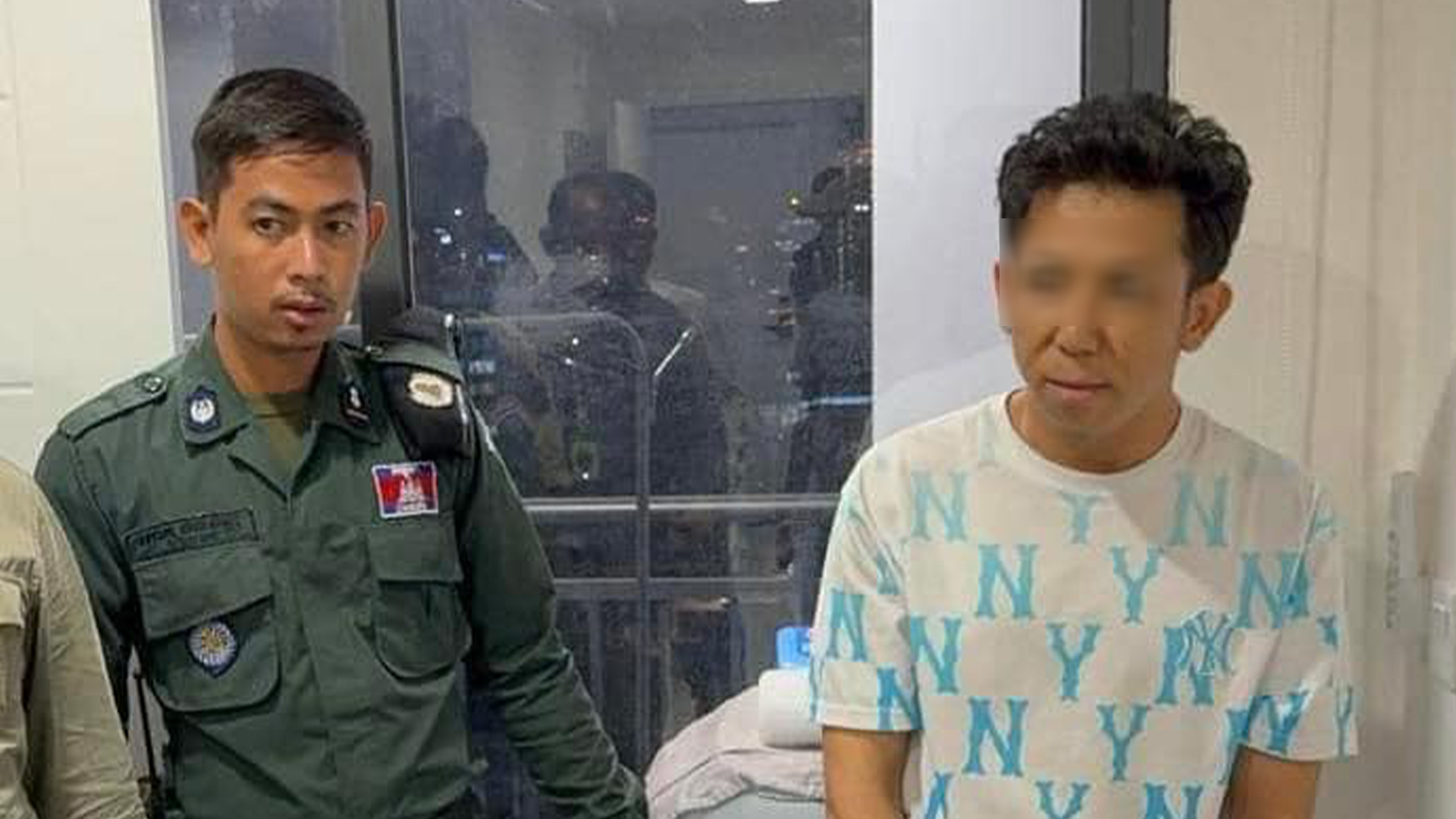 រូបភាព៖ ជនសង្ស័យត្រូវសមត្ថកិច្ចឃាត់ខ្លួន