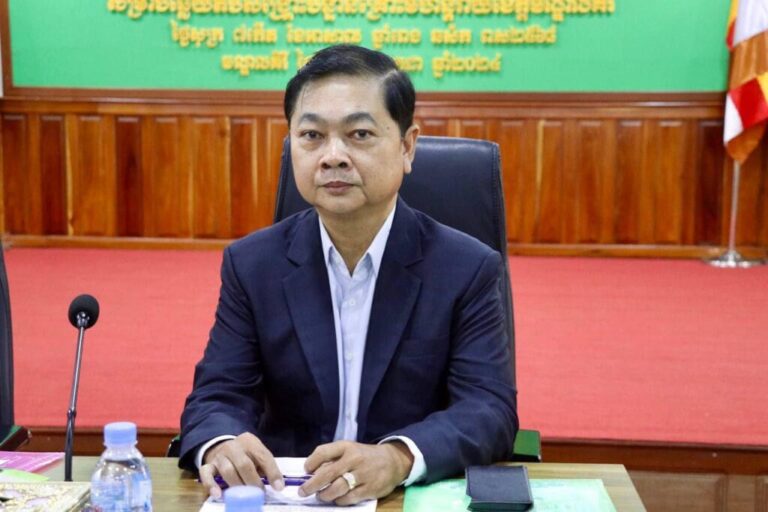 លោក សុទ្ធ គឹមកុលមុនី អ្នកនាំពាក្យគណៈកម្មាធិការជាតិគ្រប់គ្រងគ្រោះមហន្តរាយ
