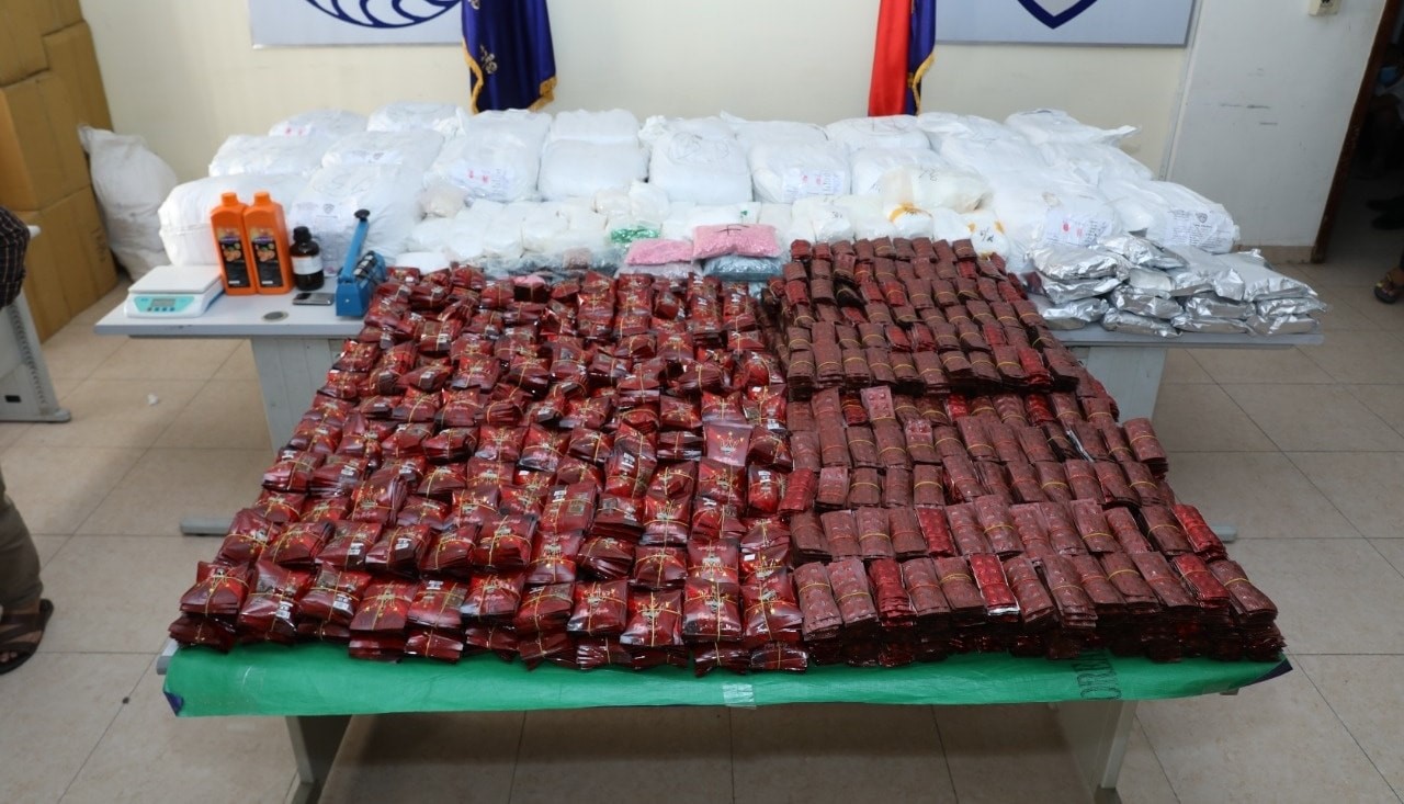 គ្រឿងញៀនដែលអាជ្ញាធរចាប់បានកន្លងមក