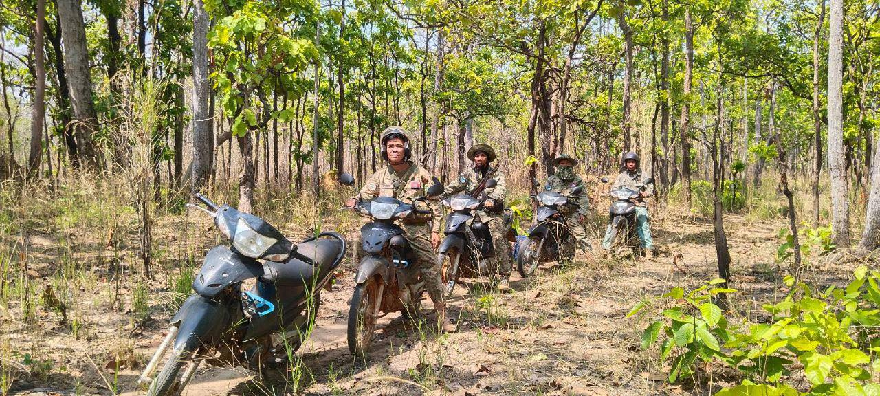 មន្ត្រីចុះបង្ក្រាបបទល្មើសធនធានធម្មជាតិកាលពីកន្លងទៅ។ រូបភាព៖ ក្រសួងបរិស្ថាន