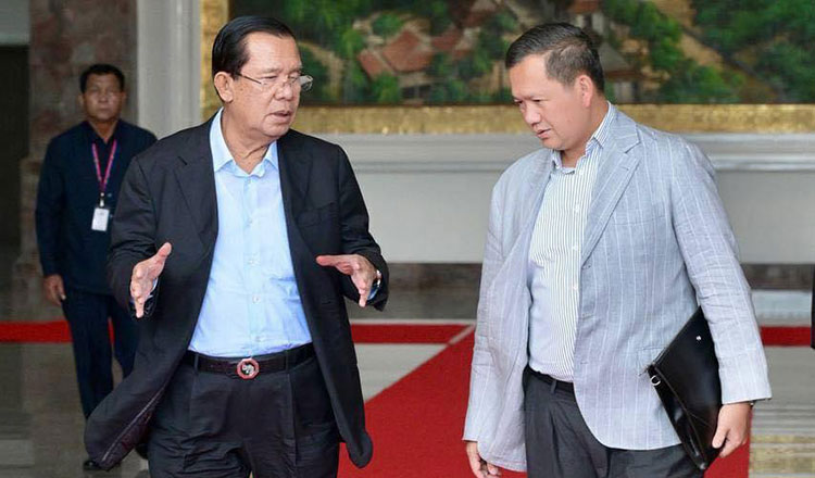 សម្តេចតេជោ និងសម្តេចធិបតី