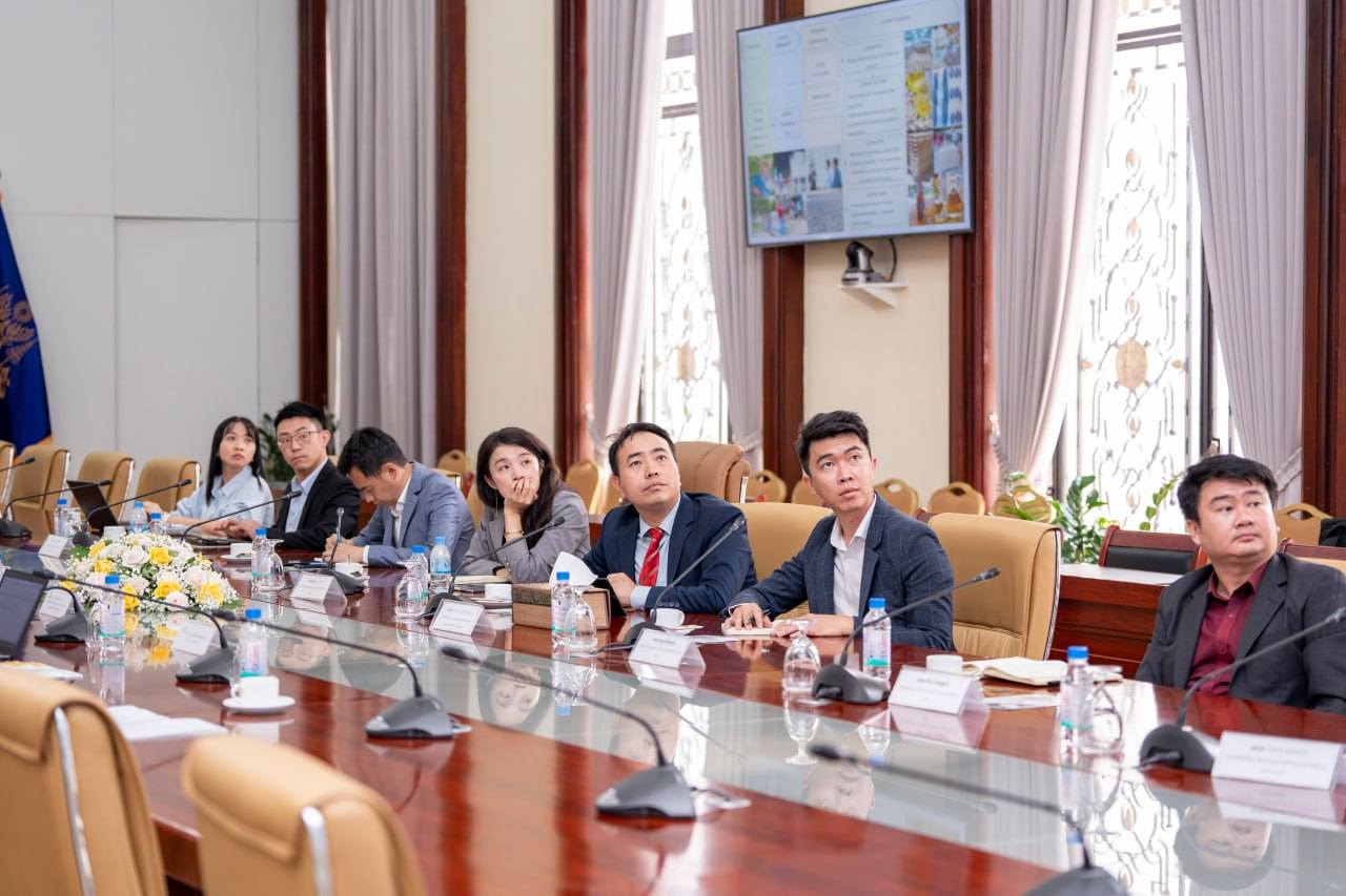 គណៈប្រតិភូនៃក្រុមហ៊ុន Sinomach Hainan&nbsp; &nbsp;