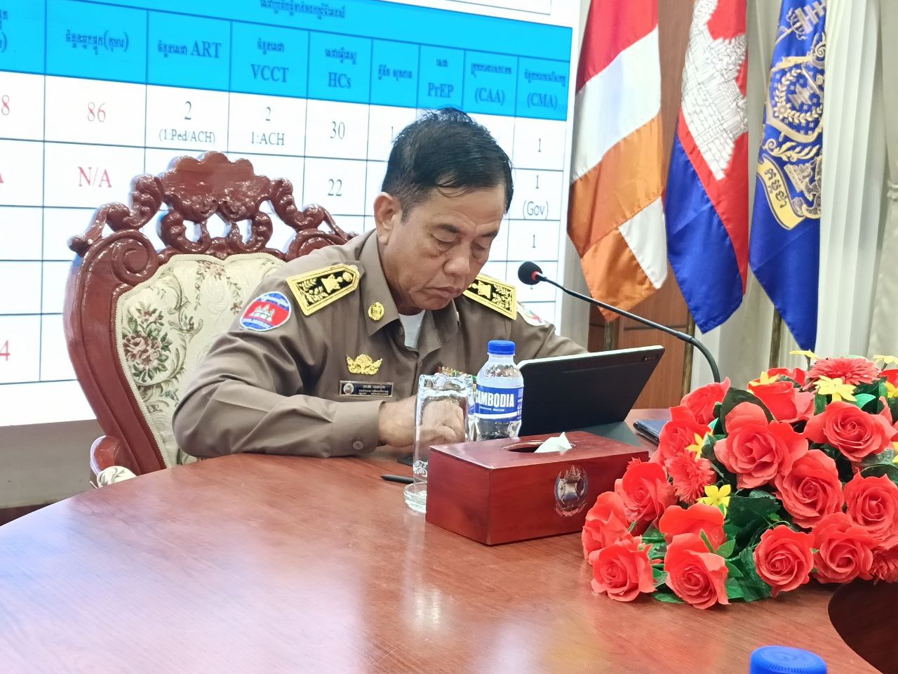 លោក នាក់ ណេរ៉ុន អភិបាលរងខេត្ដសៀមរាប&nbsp;