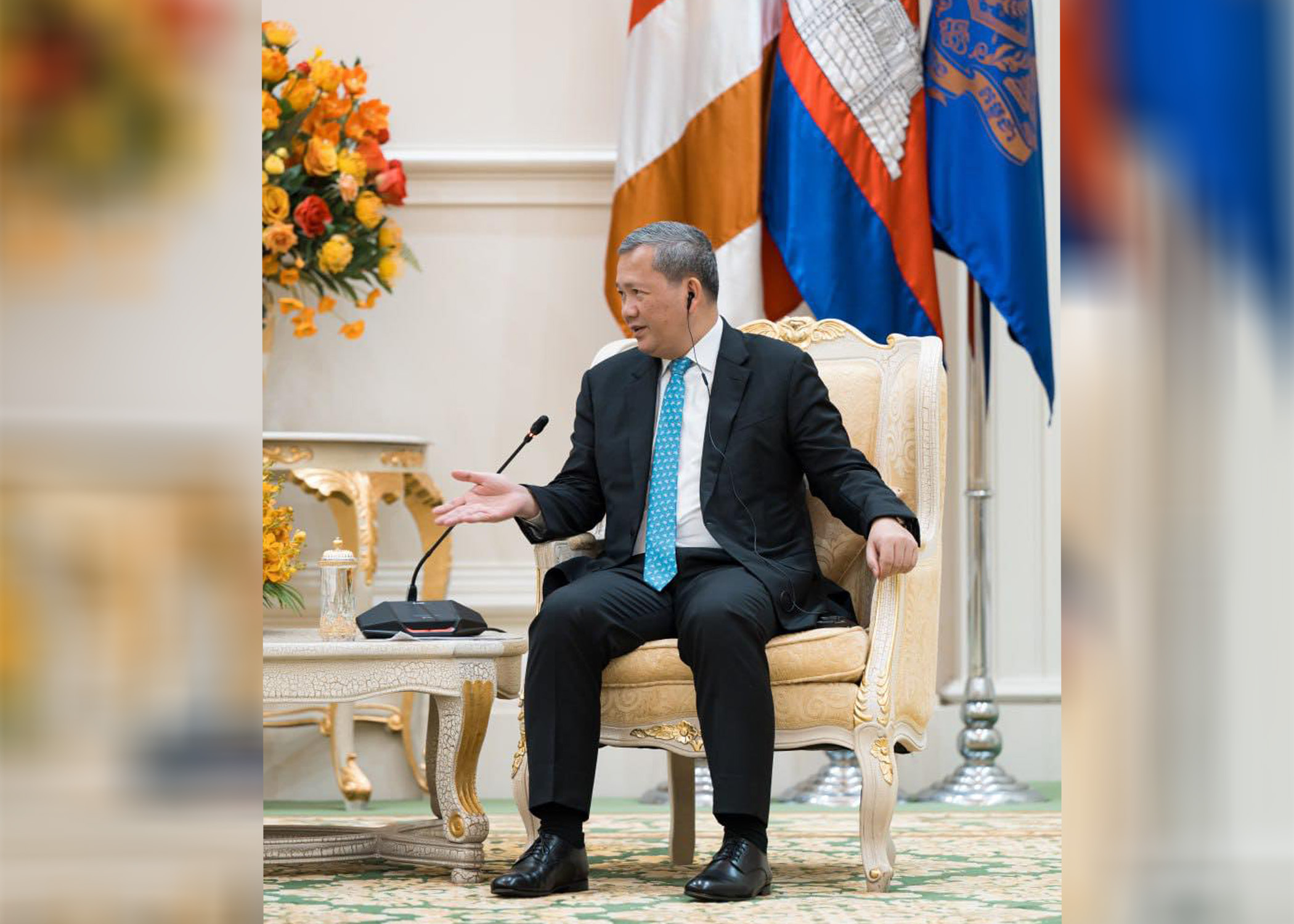 សម្តេចនាយករដ្ឋមន្រ្តី ហ៊ុន ម៉ាណែត