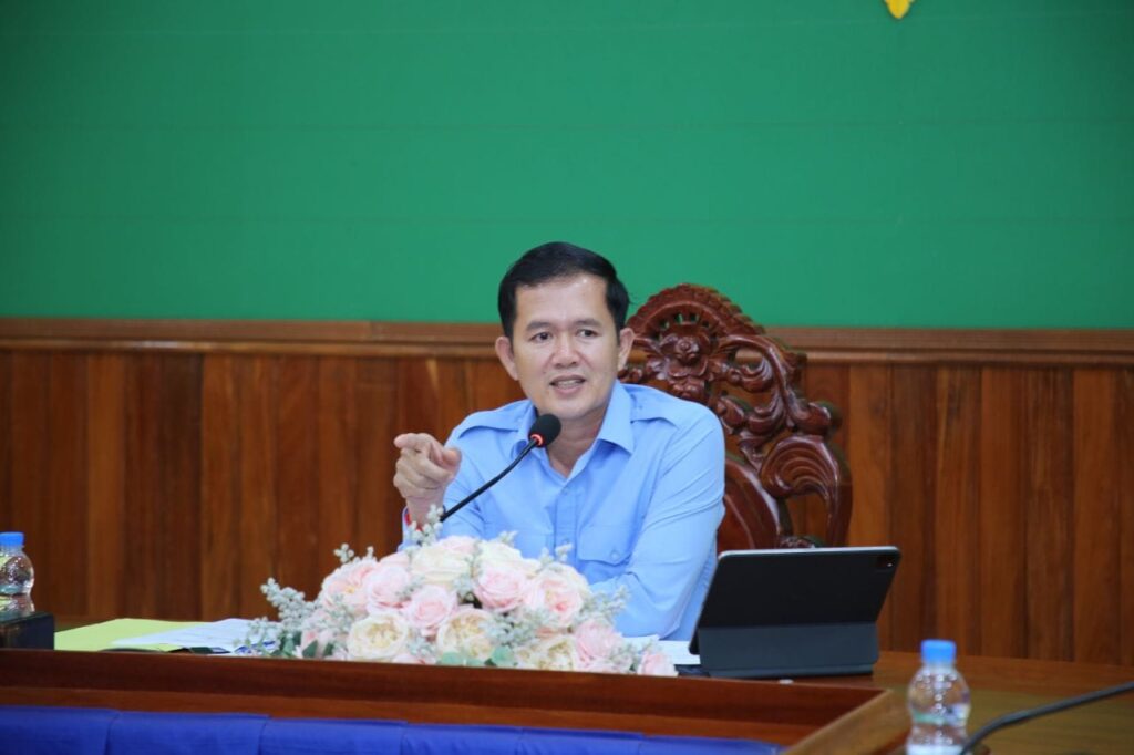 លោក ជី ស៊ីវុត្ថា នាយករដ្ឋបាលសាលាខេត្តកណ្តាល​&nbsp;