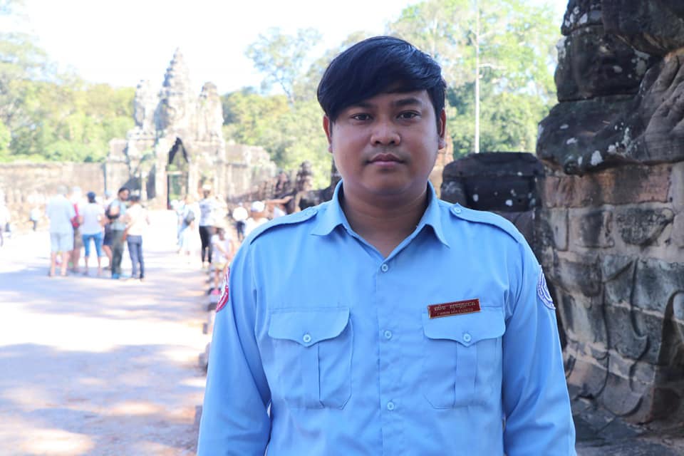 លោក ឈឹម សុវណ្ណដេតប្រធានភ្នាក់ងារទេសចរណ៍ប្រចាំខ្លោងទ្វារទន្លេអុំ