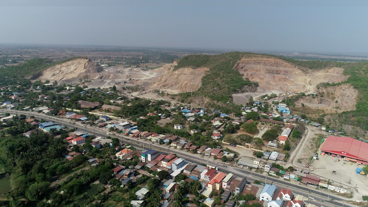 ភ្នំធំ មើលពីលើអាកាស