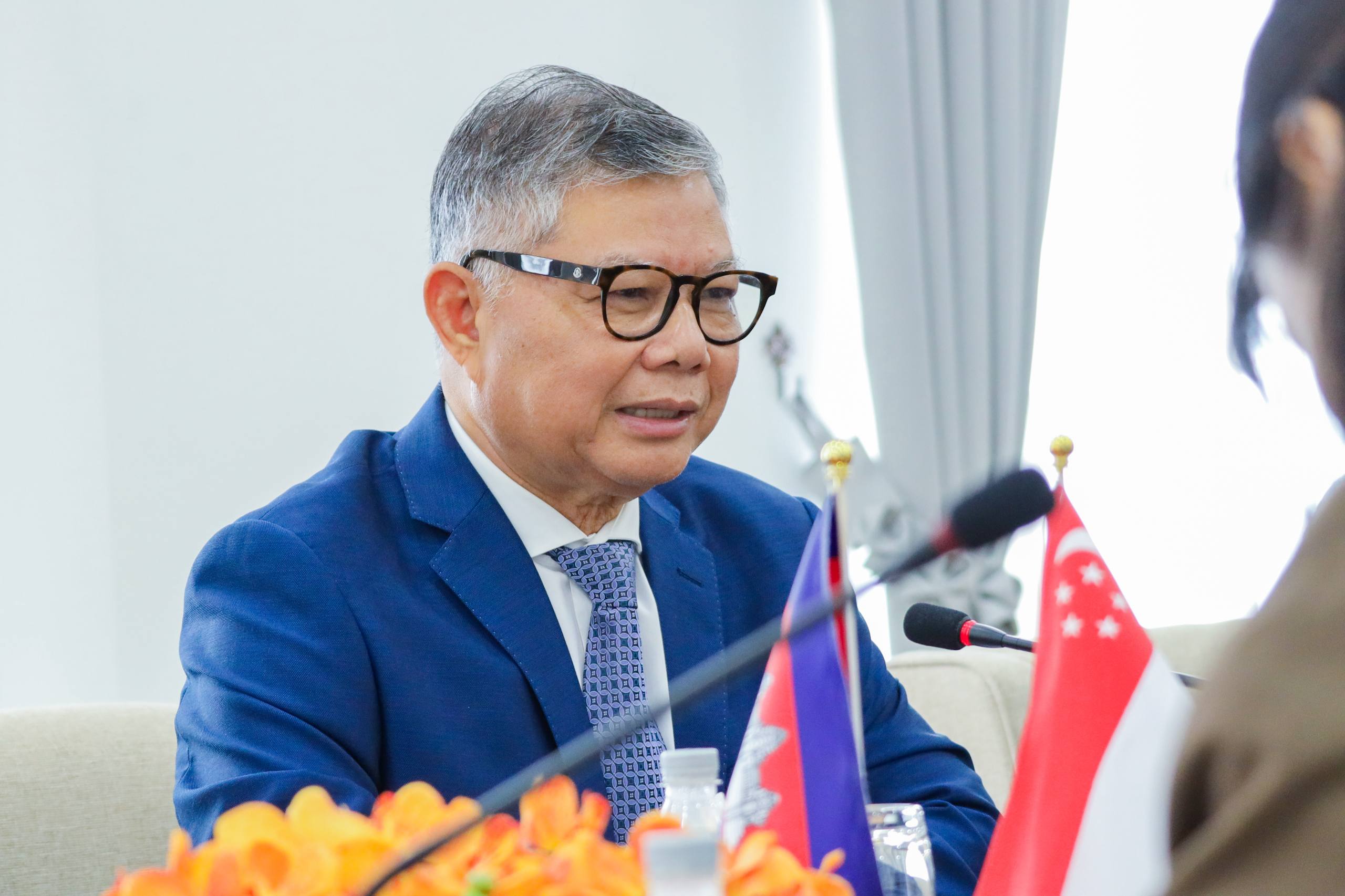 លោក ឆៃ ស៊ីណារិទ្ធ ប្រធាន គ.ប.ឆ.ប