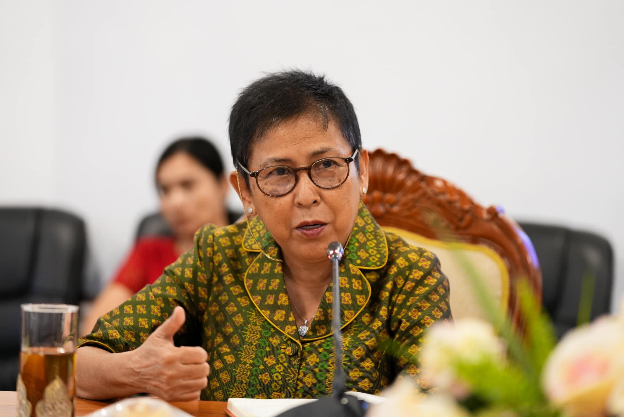 លោកស្រី ភឿង សកុណា រដ្ឋមន្រ្តីវប្បធម៌