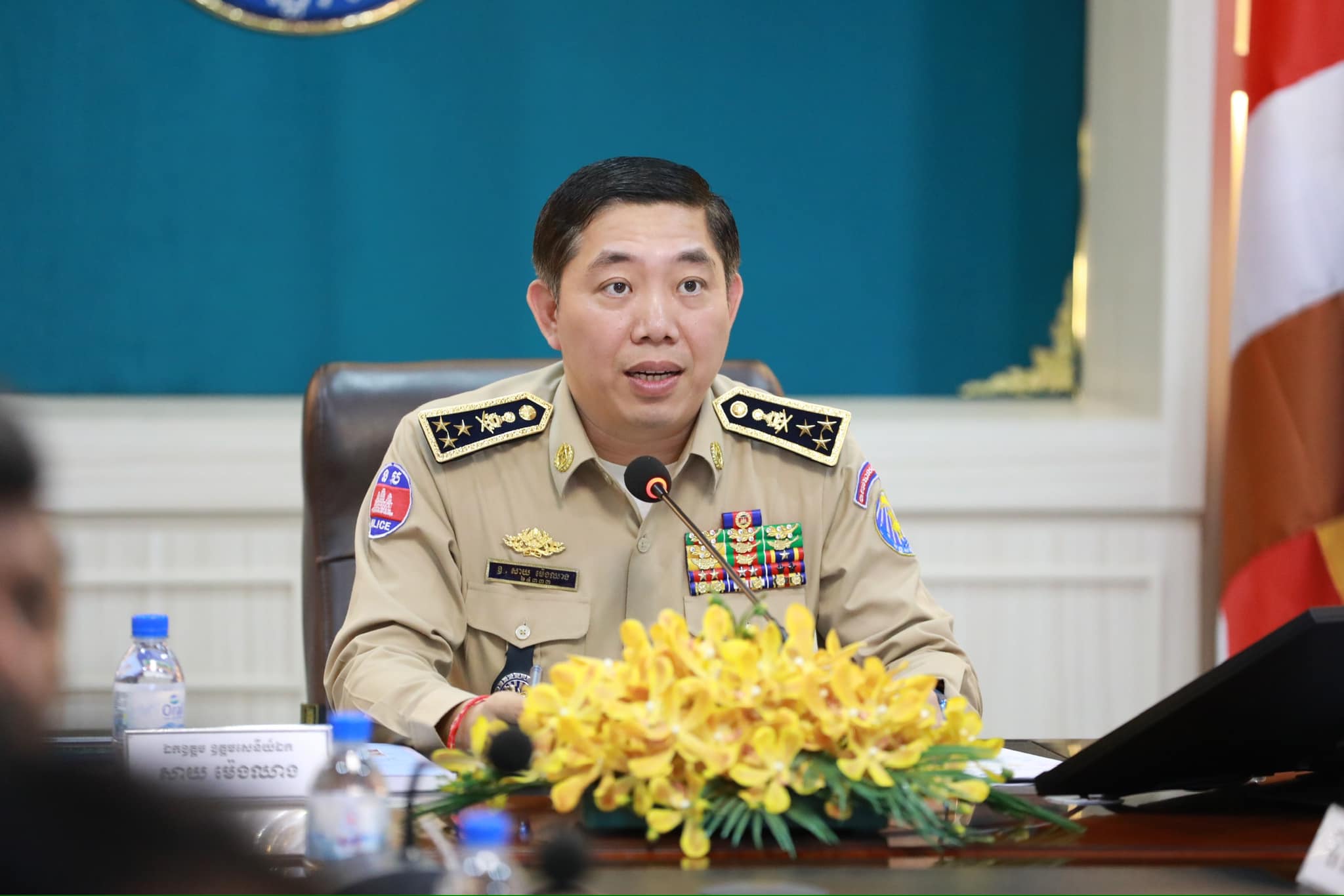 លោក សាយ ម៉េងឈាង អគ្គនាយករង នៃអគ្គនាយកដ្ឋានអត្តសញ្ញាណកម្ម&nbsp;