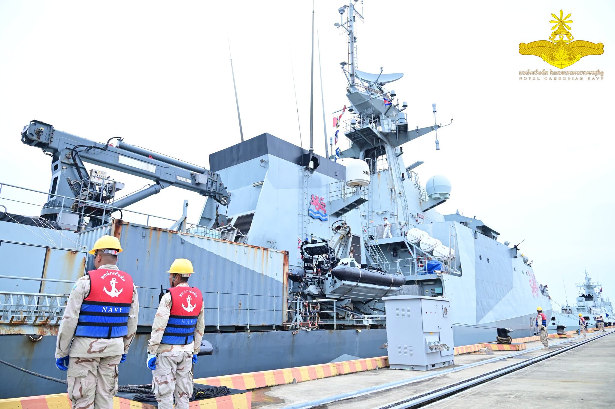 កម្ពុជា-ព្រីតថេន (នាវា HMS Tamar(P233)
