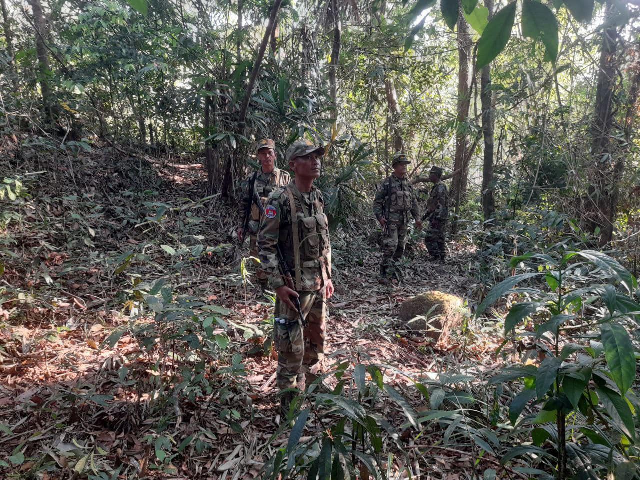យោធាការពារព្រំដែនខេត្តកោះកុង