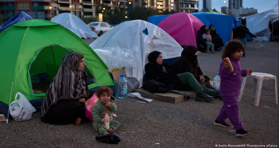 ប្រជាជននៅលីបង់ រត់ទៅរស់នៅតាមជំរំនានាជាបណ្តោះអាសន្ន ដើម្បីគេចចេញពីការវាយប្រហាររបស់អ៊ីស្រាអែល។&nbsp;&nbsp;