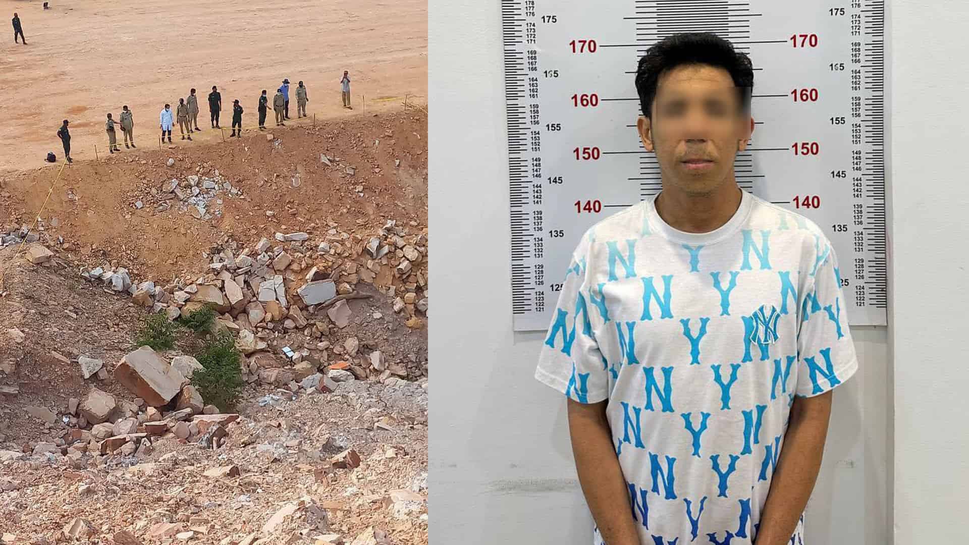 រូបភាព៖ ទីតាំងប្រទះឃើញសព និងជនសង្ស័យ