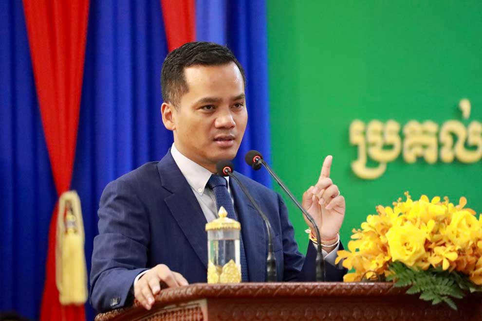 លោក ស សុខា រដ្ឋមន្ត្រីក្រសួងមហាផ្ទៃ 