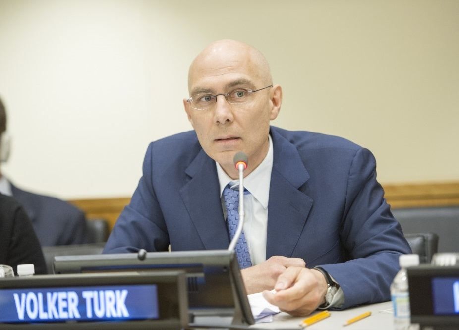 លោក Volker Turk ឧត្តមស្នងការនៃការិយាល័យឧត្ដមស្នងការអង្គការសហប្រជាជាតិទទួលបន្ទុកសិទ្ធិមនុស្ស