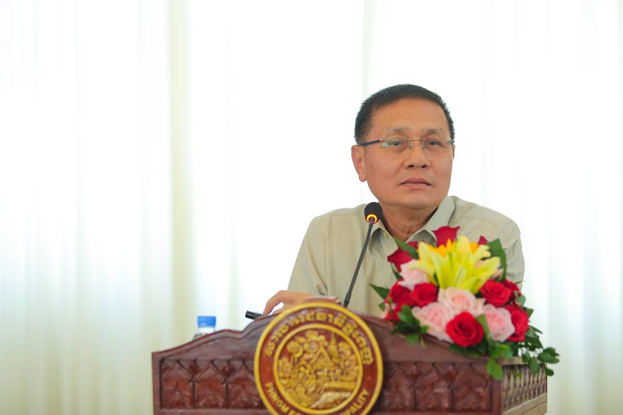 លោក ងី មានហេង ប្រធានមន្ទីរសុខាភិបាលរាជធានីភ្នំពេញ&nbsp;