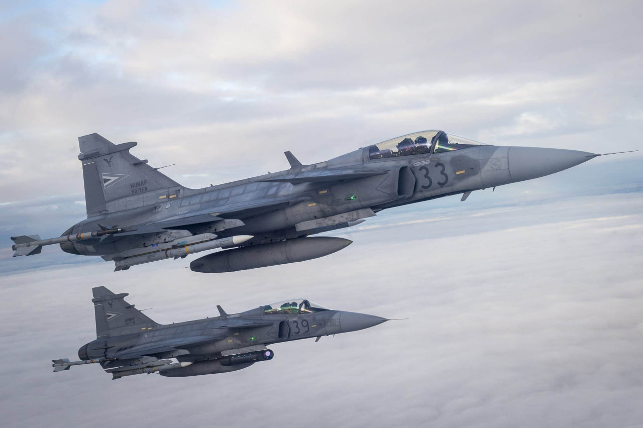 យន្តហោះចម្បាំង Gripen JAS 39&nbsp;