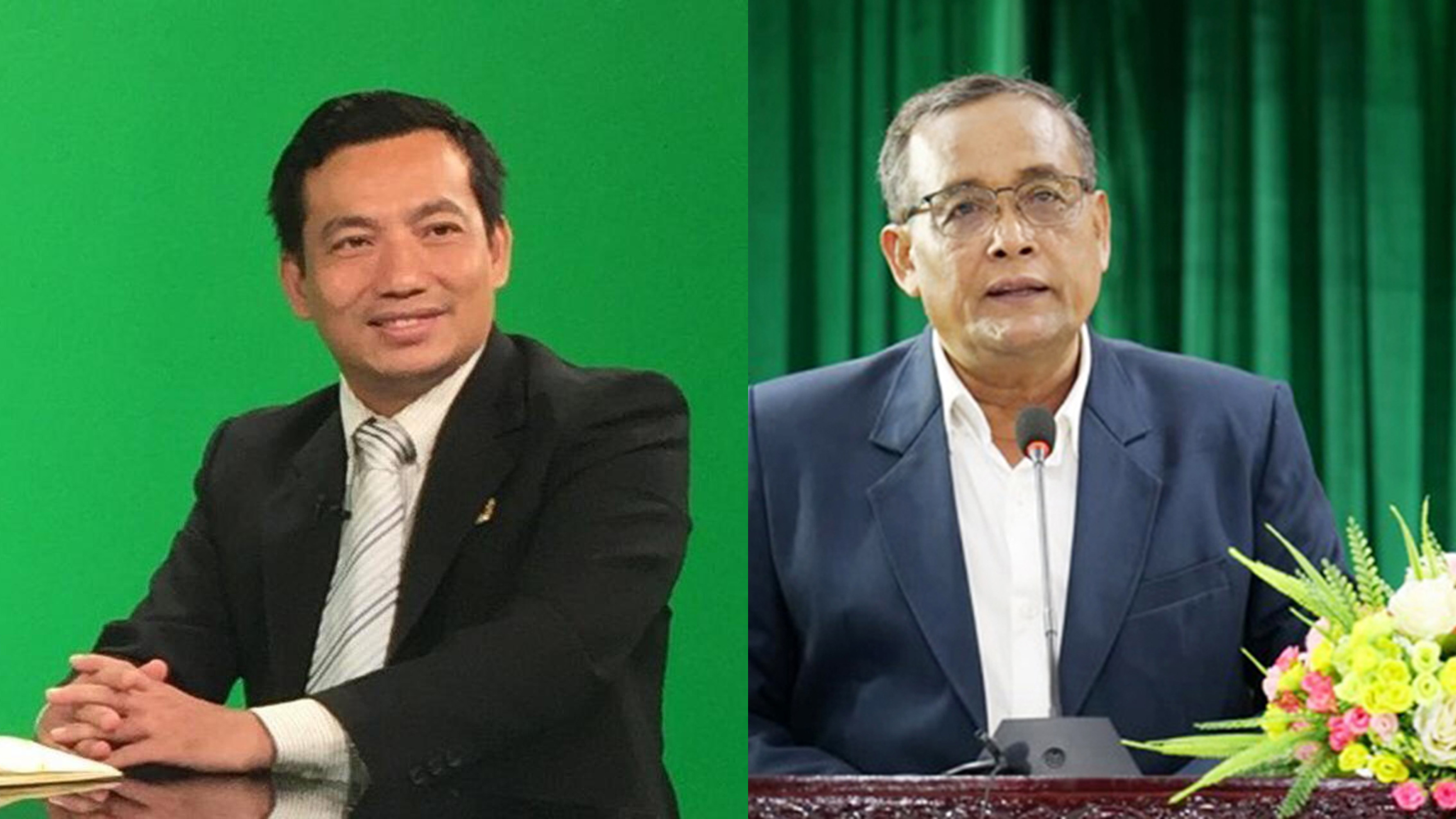 លោក ហុង វណ្ណៈ និងលោក មាស នី