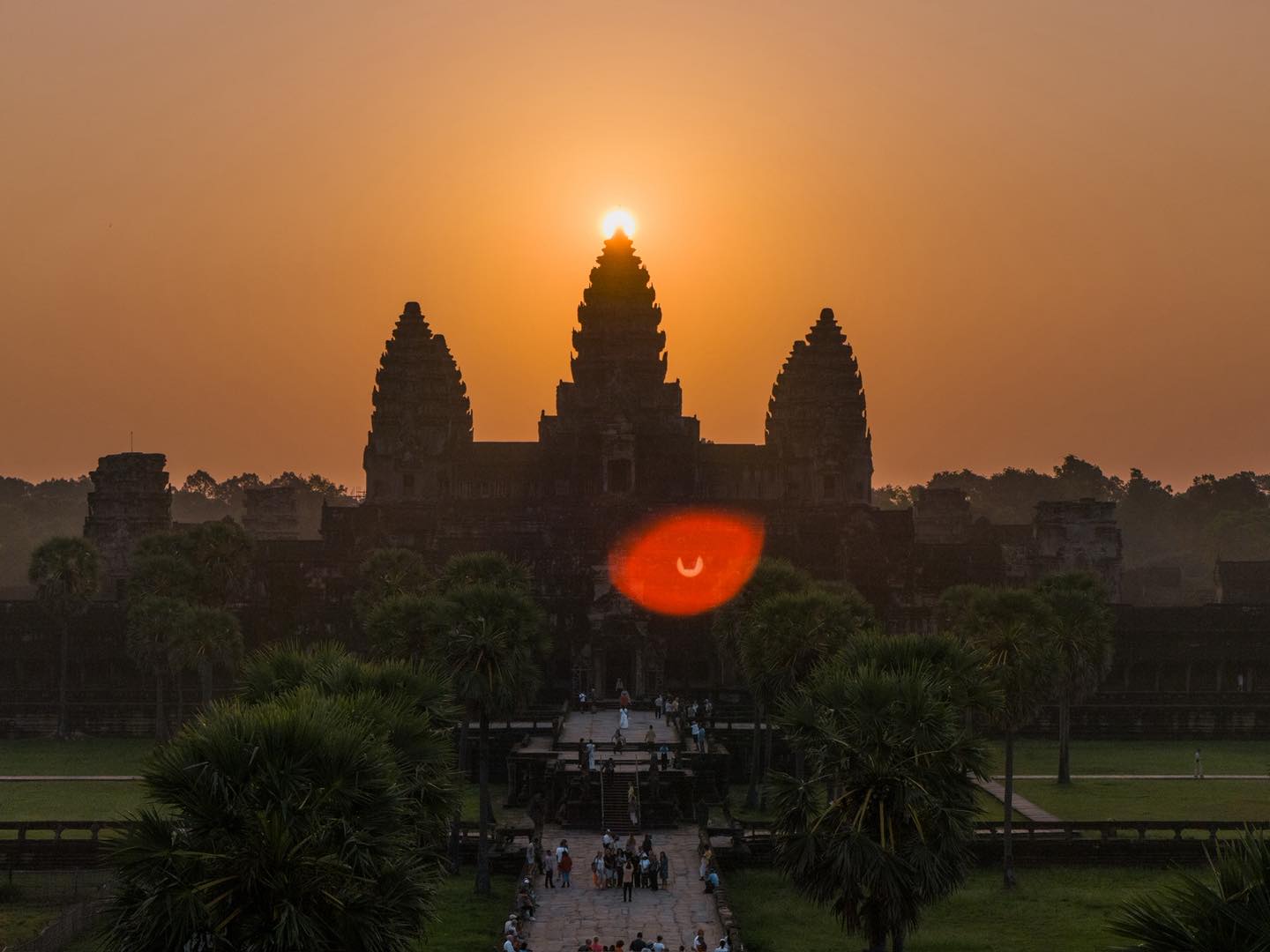 រូបភាពសមរាត្រីថ្ងៃទី២៣ ខែមីនា ឆ្នាំ២០២៦។ ប្រភព ហ្វេសប៊ុក លោក ប្រាក់ សោភ័ណ អភិបាលខេត្តសៀមរាប។