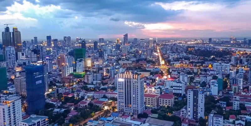 ទិដ្ឋភាពរាជធានីភ្នំពេញ