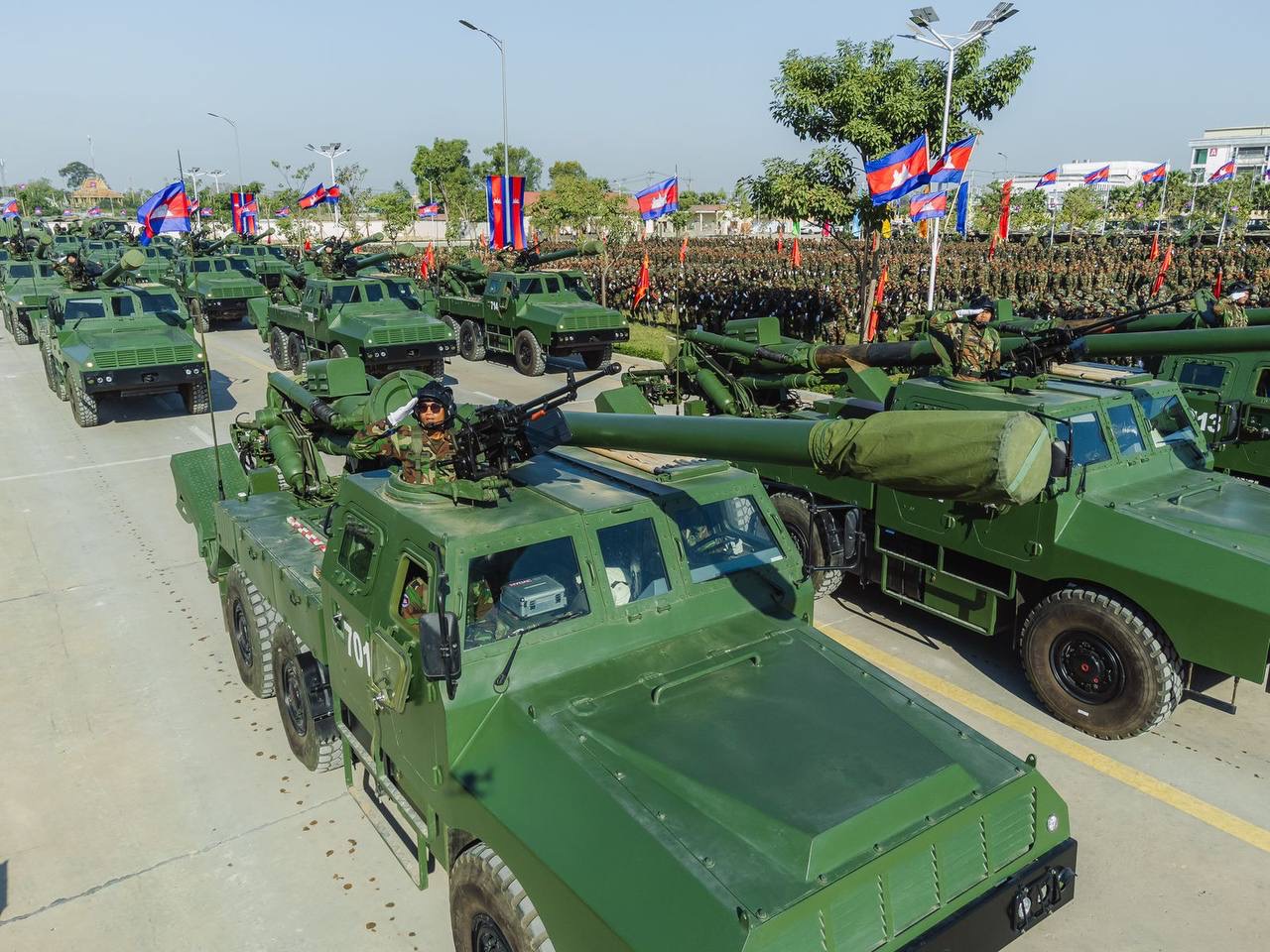 រូបភាពឯកសារ៖ ពាក់ព័ន្ធវិស័យការពារជាតិកម្ពុជា