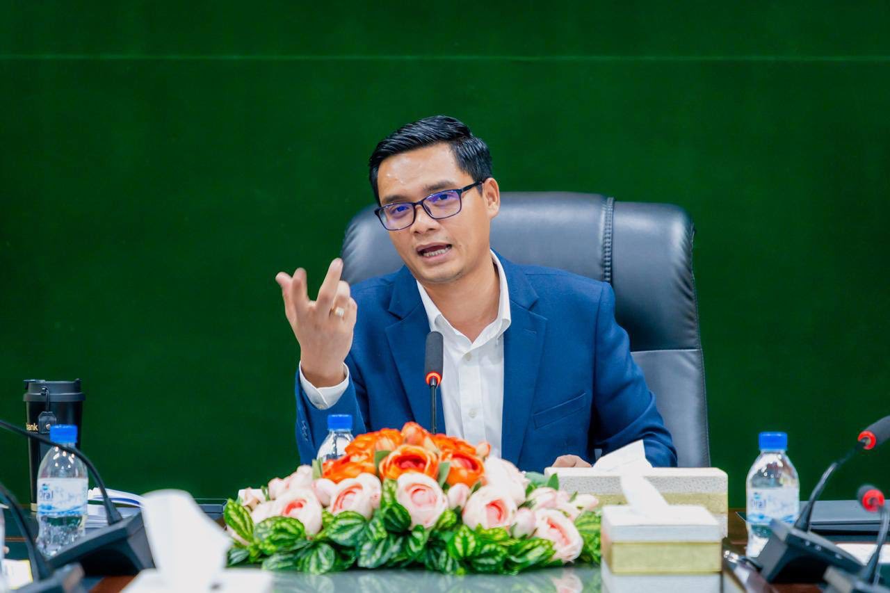 លោក ស៊ុន មេសា អ្នកនាំពាក្យក្រសួងការងារ និងបណ្ដុះបណ្ដាលវិជ្ជាជីវៈ