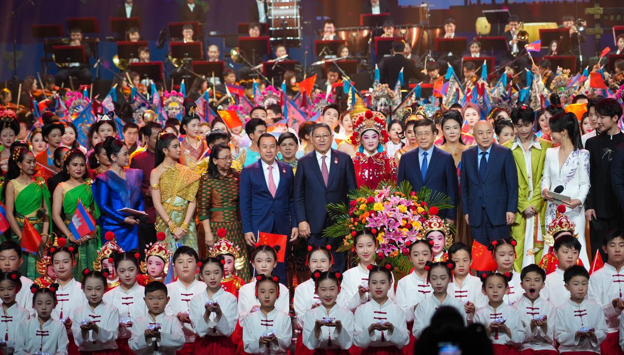 រូបភាពឯកសារ៖ ពិធីបិទ«ឆ្នាំនៃការផ្លាស់ប្ដូរប្រជាជន និងប្រជាជនកម្ពុជា-ចិន ឆ្នាំ២០២៤»