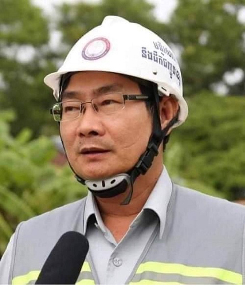 ប្រធានមន្ទីរសាធារណការ និងដឹកជញ្ជូន ខេត្តកណ្ដាល លោក ម៉ឹង យូឡេង