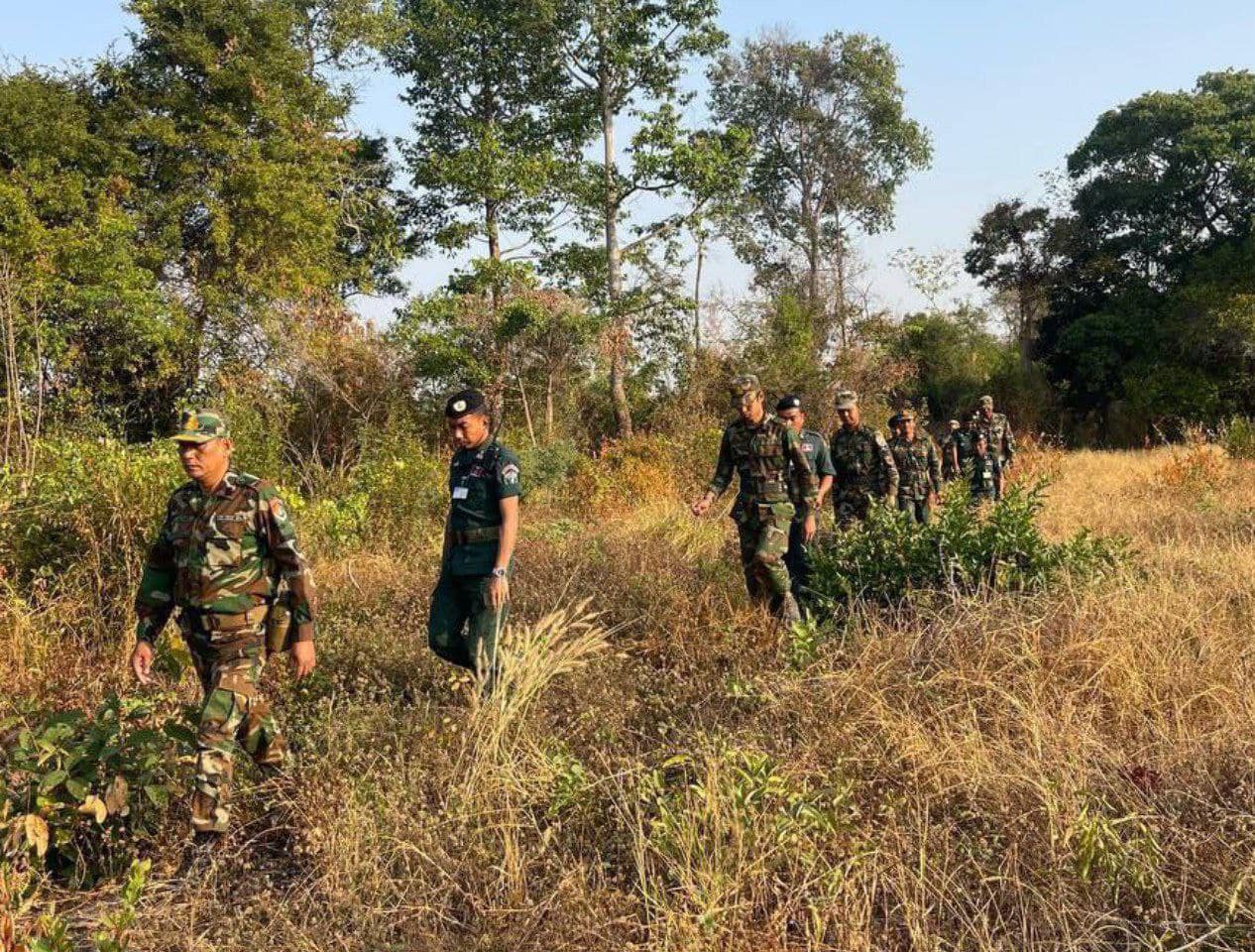 យោធាការពារព្រំដែនខេត្តបន្ទាយមានជ័យ