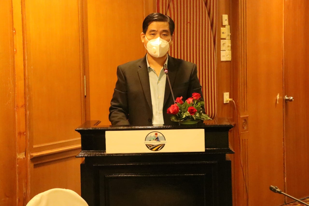 លោក គឹម បញ្ញា នាយកអង្គការមូលនិធិបង្ការរបួសអាស៊ីប្រចាំនៅកម្ពុជា