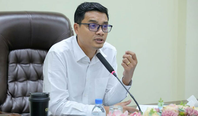 លោក ស៊ុន មេសា អ្នកនាពាក្យក្រសួងការងារ និងបណ្ដុះបណ្ដាលវីជ្ចាជីវៈ