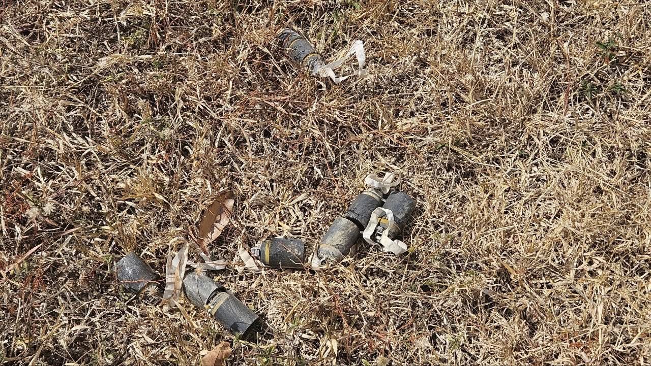 រូបភាពគ្រាប់ថ្មីៗដែលបន្សល់ពីសង្គ្រាមថៃឈ្លានពានកម្ពុជាក្នុងឆ្នាំ២០២៥។